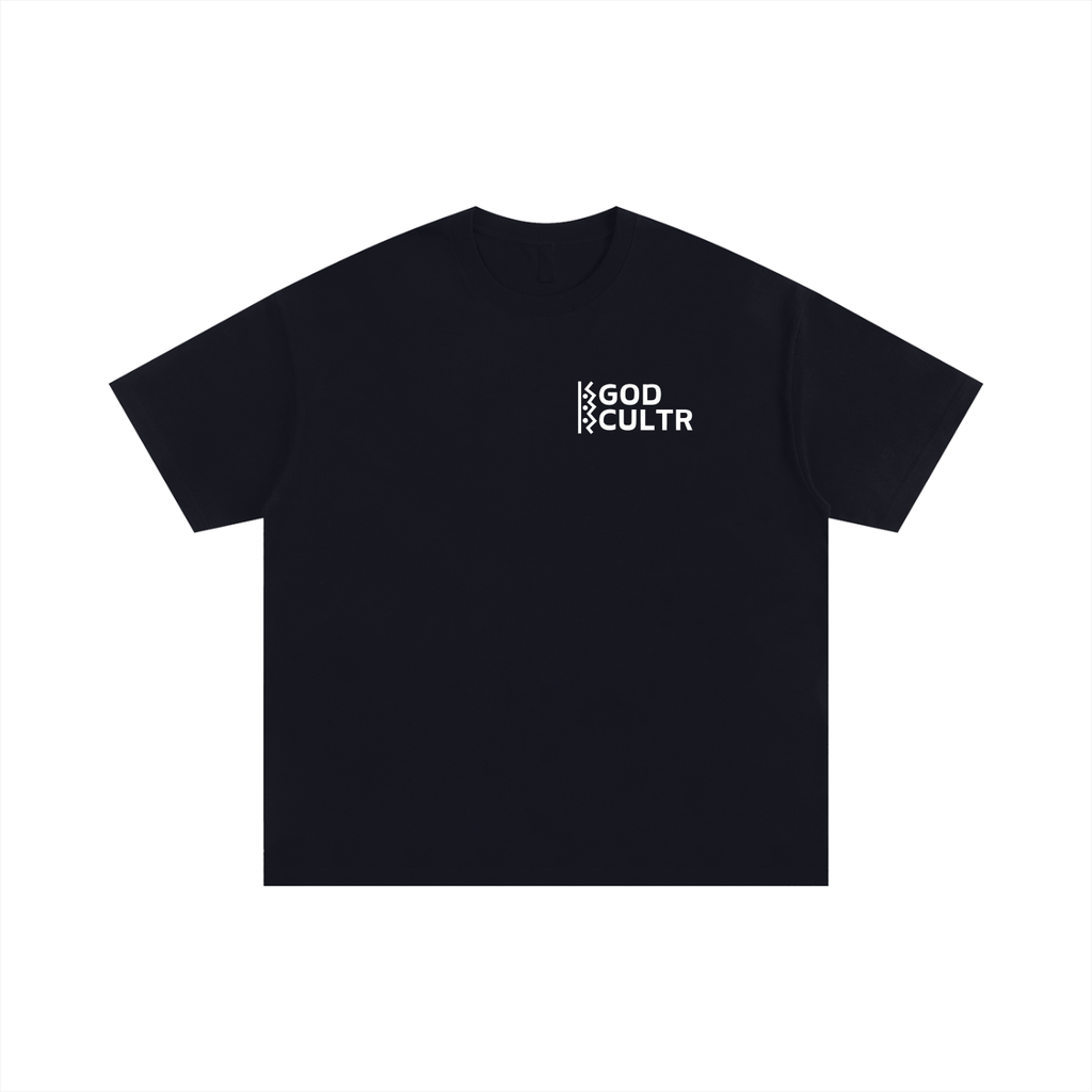 Proverbs 14:34 Black Oversized T-Shirt