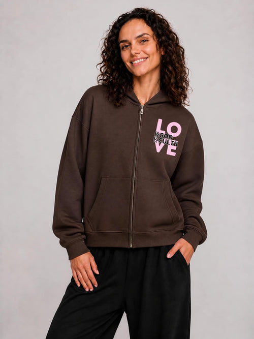 AGAPE LOVE Boxy Hoodie